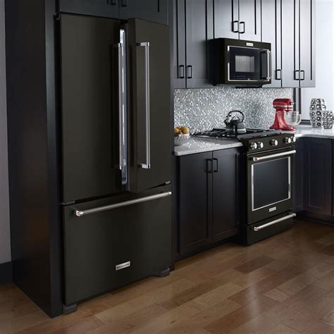 stainless steel refrigerator with black cabinet|best black stainless steel refrigerators.